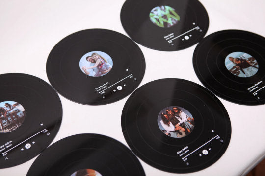 Custom Fathers Day Gift - Super Dad Gifts - Gift for Dad - Grandpa Gift - Music Record Plaque - Father Gift From Kids - Daddy Birthday Gift