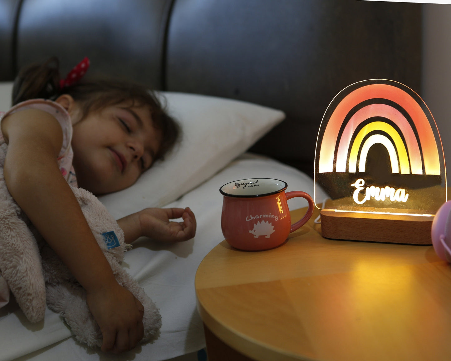 Custom Rainbow Kids Room Nightlight - Rainbow Nursery
