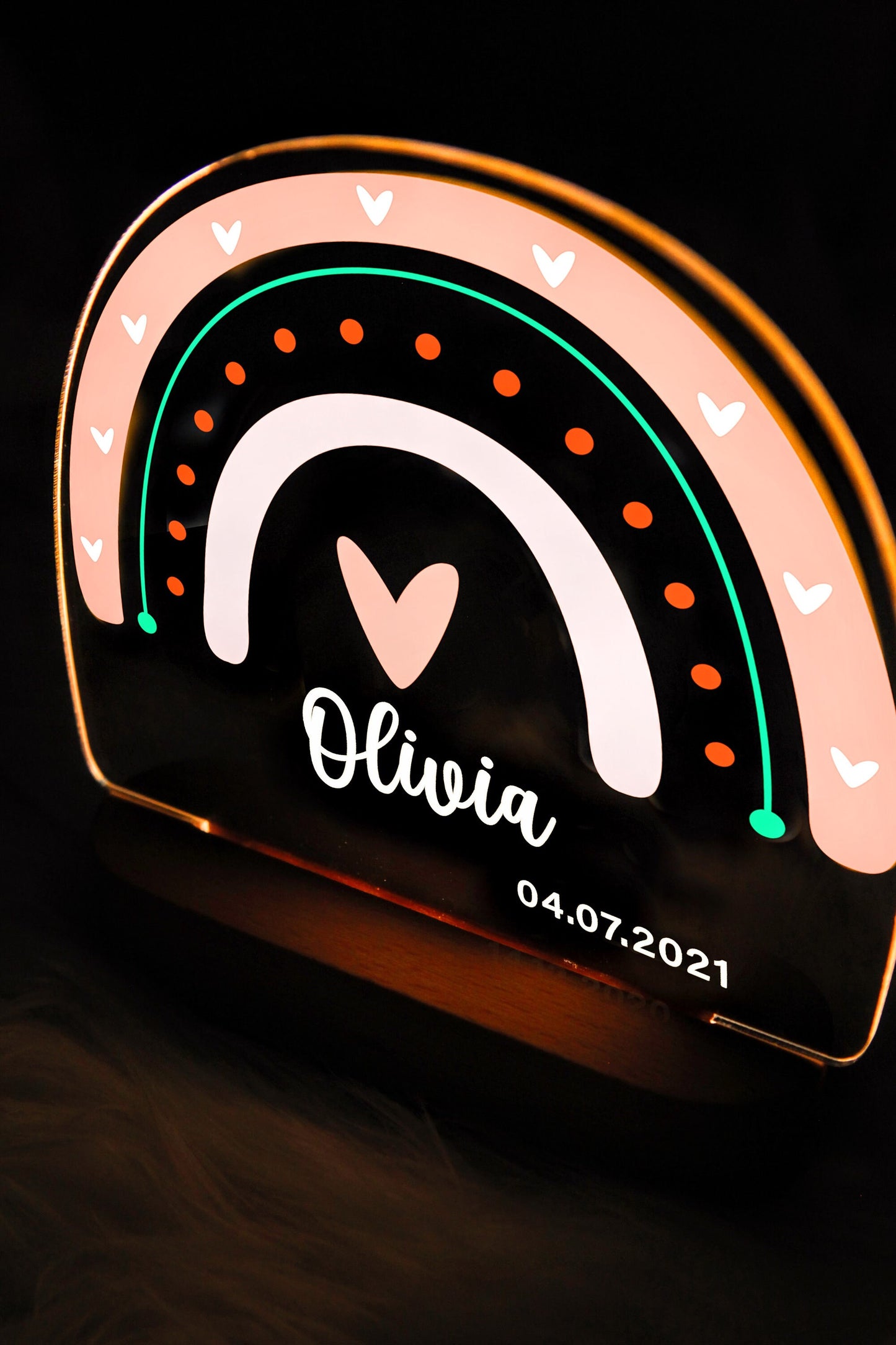 Regenbogen-Nachtlicht für Kinder – Geschenke für Neugeborene – Nachtlicht für Kinder