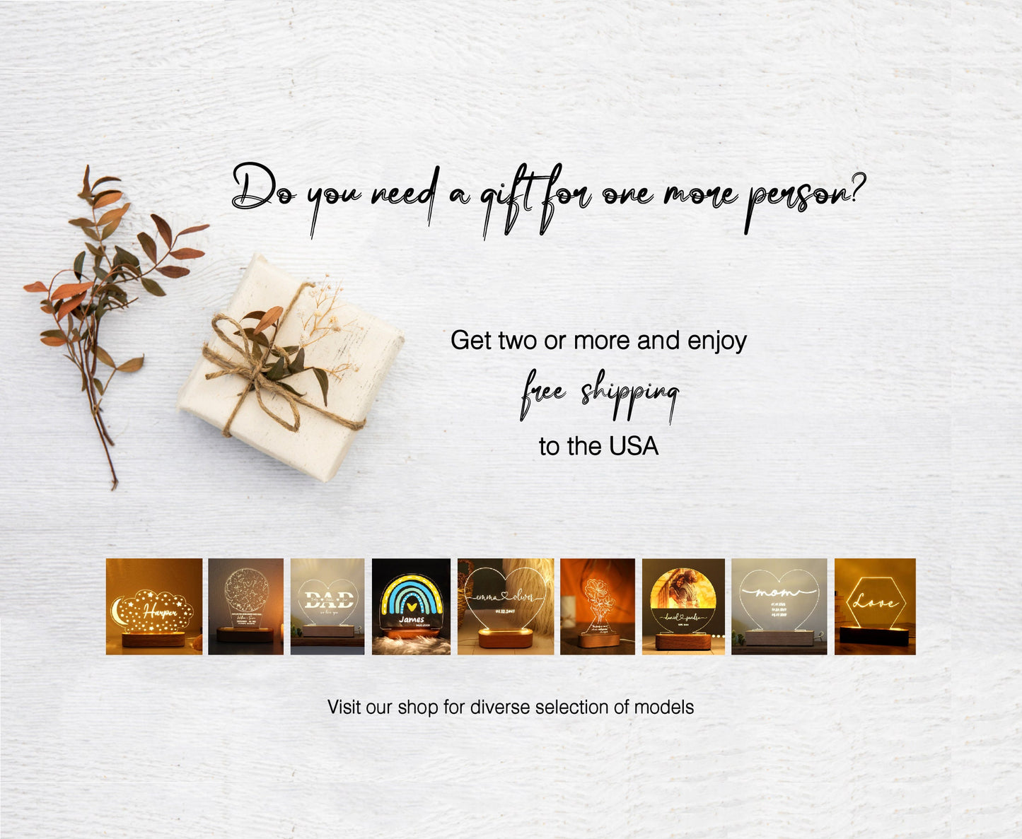 Personalisiertes Nachtlicht zum Hochzeitstag, personalisierte Nachtlampe mit Datum