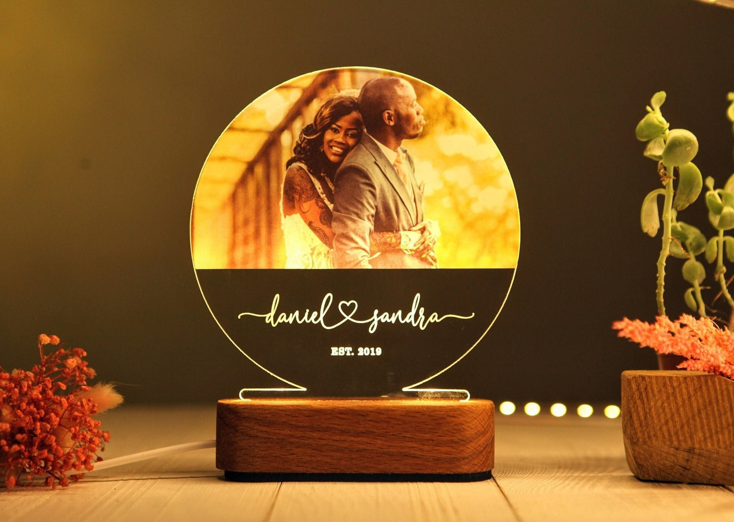 Custom Photo Plaque for Best Friend - Gift for Her / Him - BFF Gifts