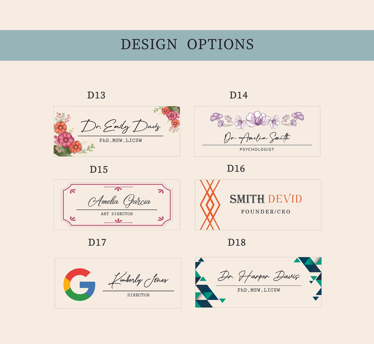 Personalisiertes Schreibtisch-Namensschild - Bürodekor für Männer