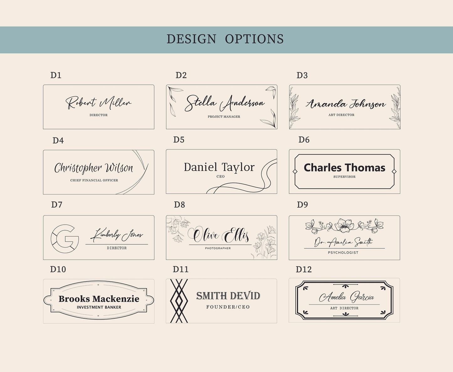 Personalized Doctor Gift - Desk Name Plate Custom