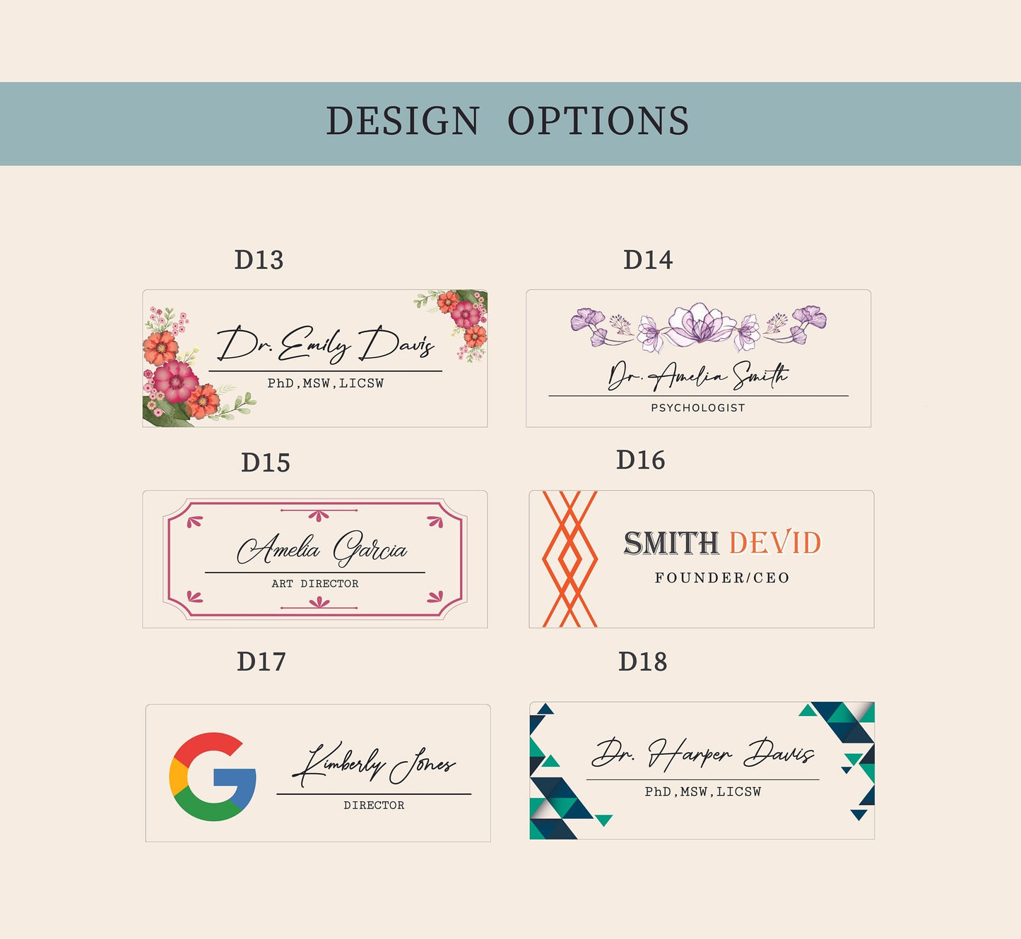 Personalized Doctor Gift - Desk Name Plate Custom