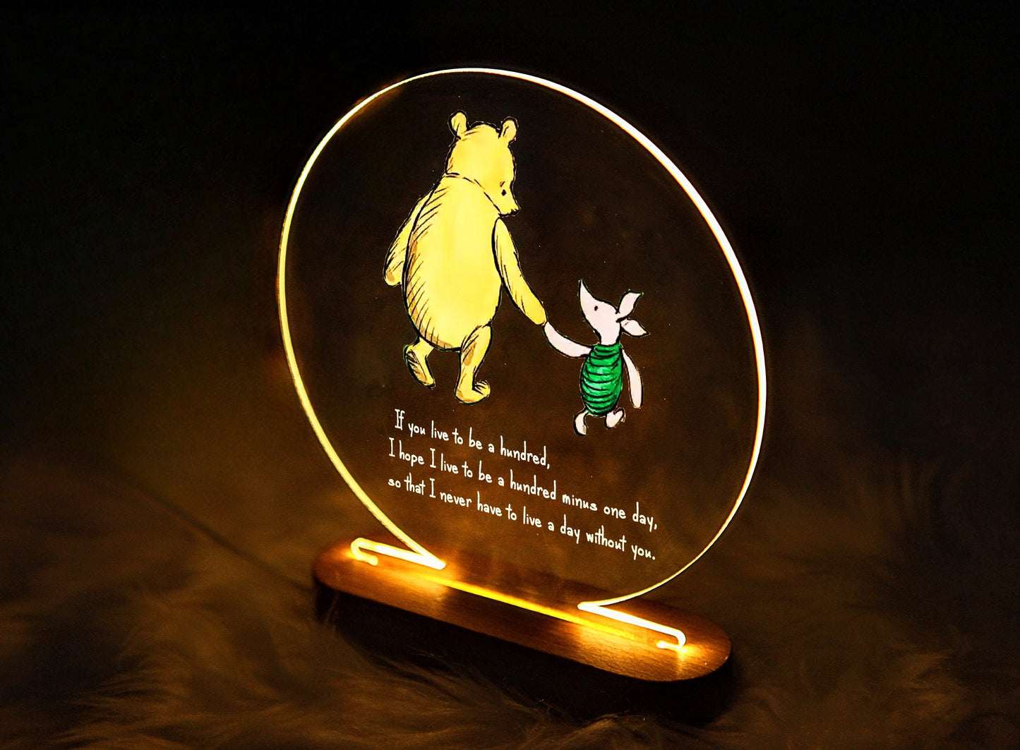 Custom Name Night Light - Baby Birthday