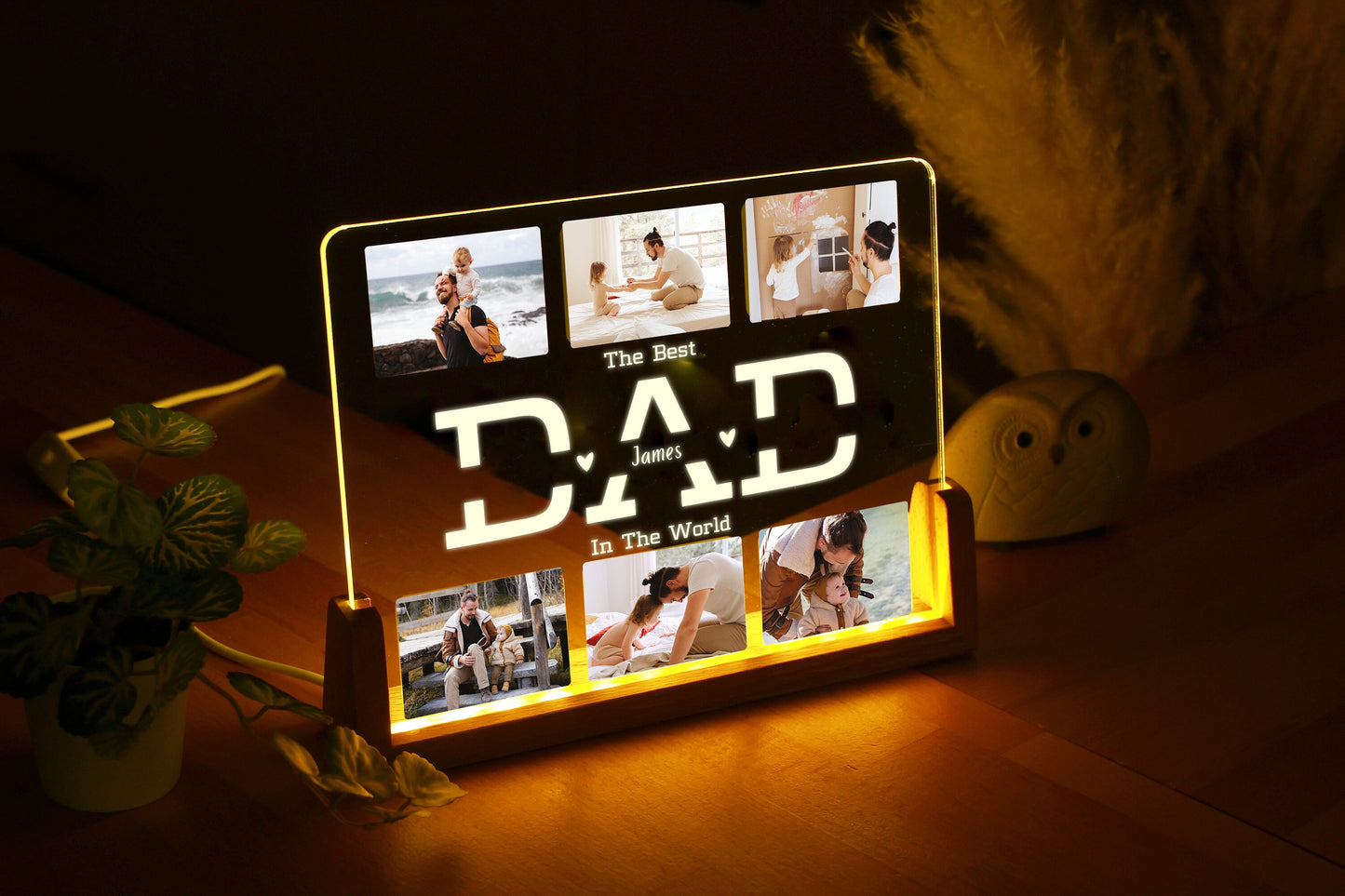 Custom Photo Night Light for Nana - Gift for Nana - Nana Lamp