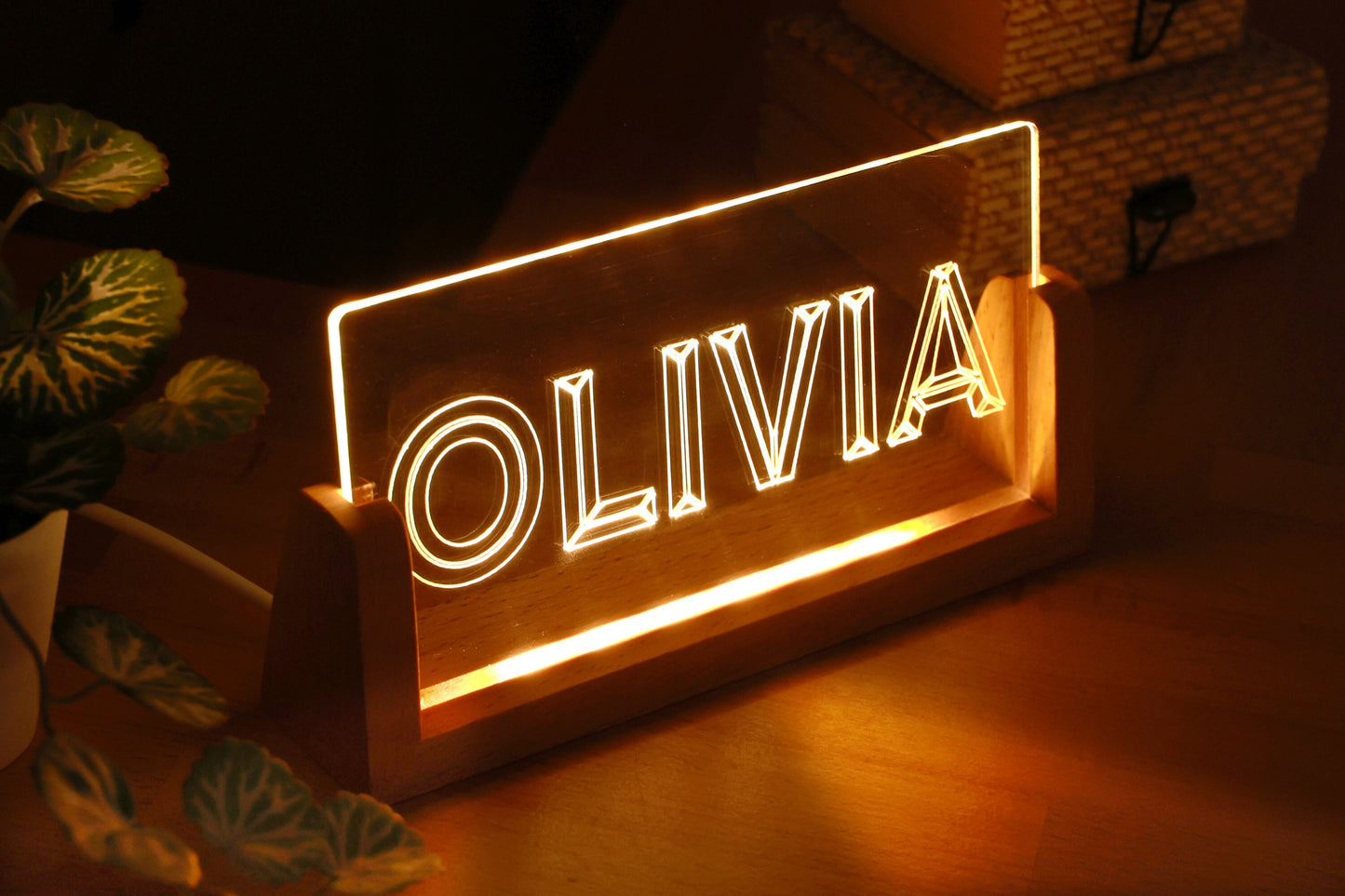 Personalized Name Night Light for Boys & Girls, Teen Tween Pre Teenage Gifts