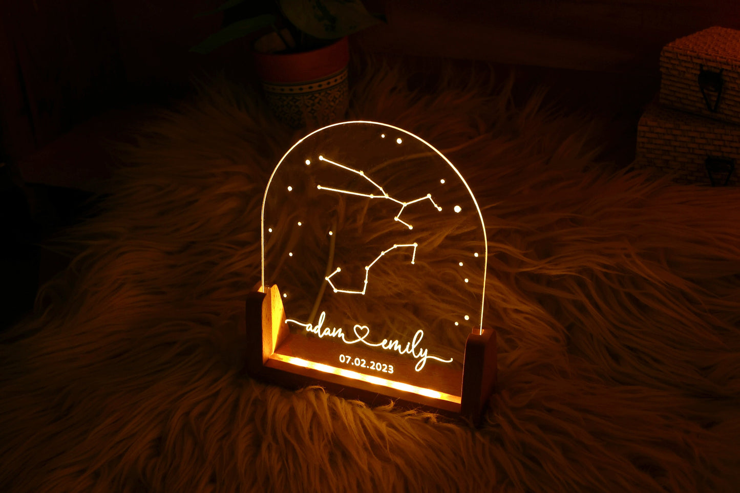 Celestial Zodiac Constellation Night Light